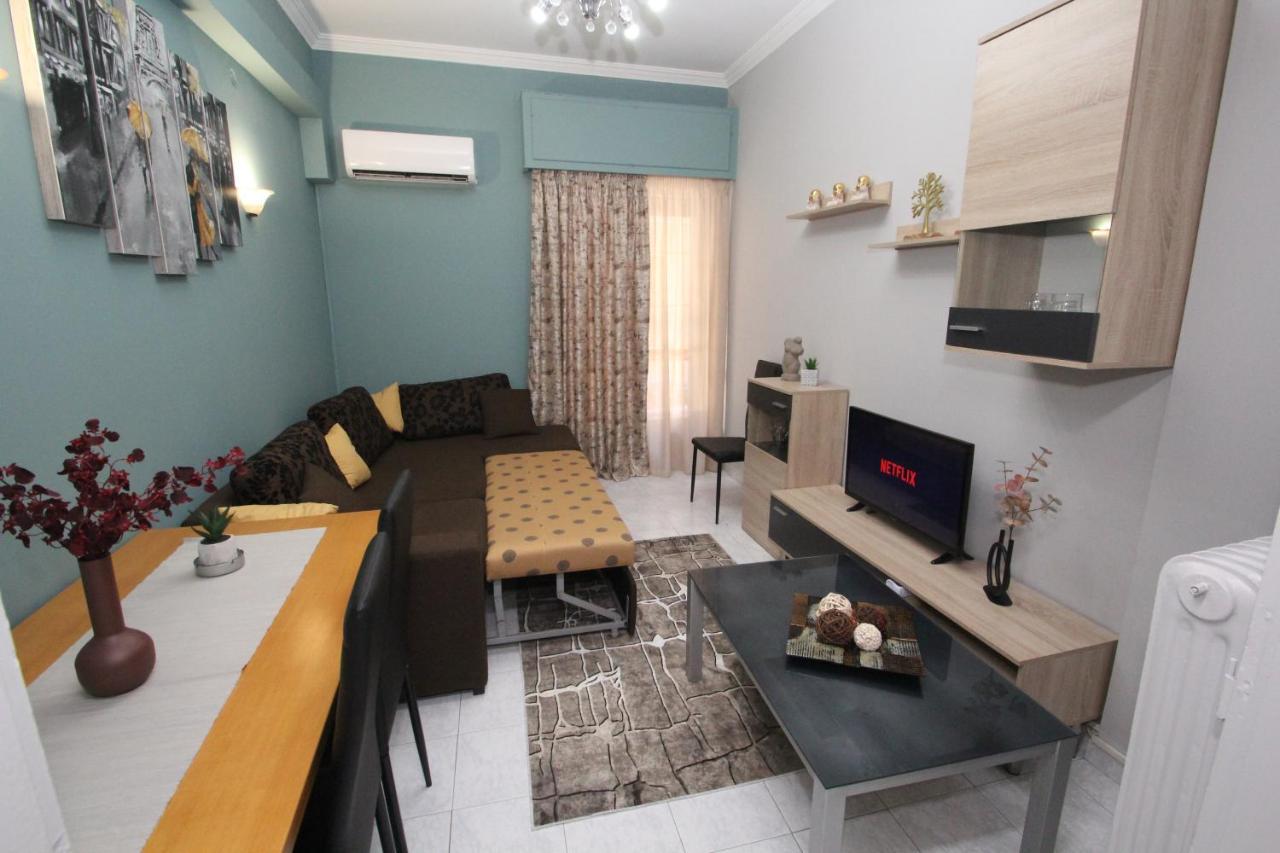 Agios Nikolaos Train Station 1 Bedroom 4 Pers. Athens Ngoại thất bức ảnh